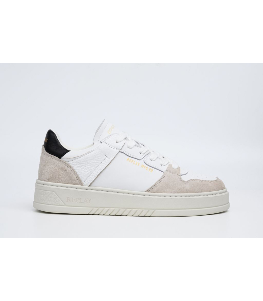 SBAM ユニオン コンビレザースニーカー